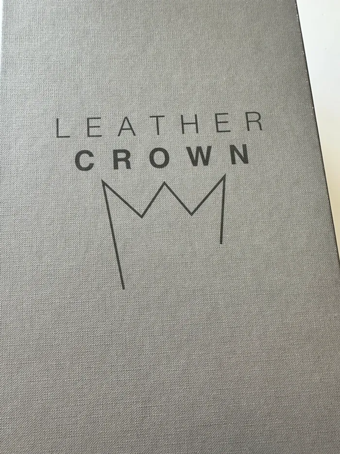 Basket haute cuir learther Crow - photo numéro 12