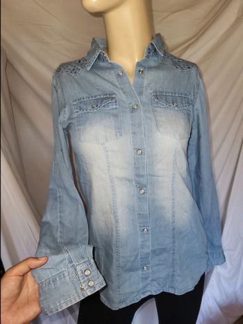 Chemise en jeans