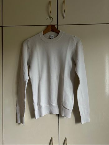 Pull léger blanc