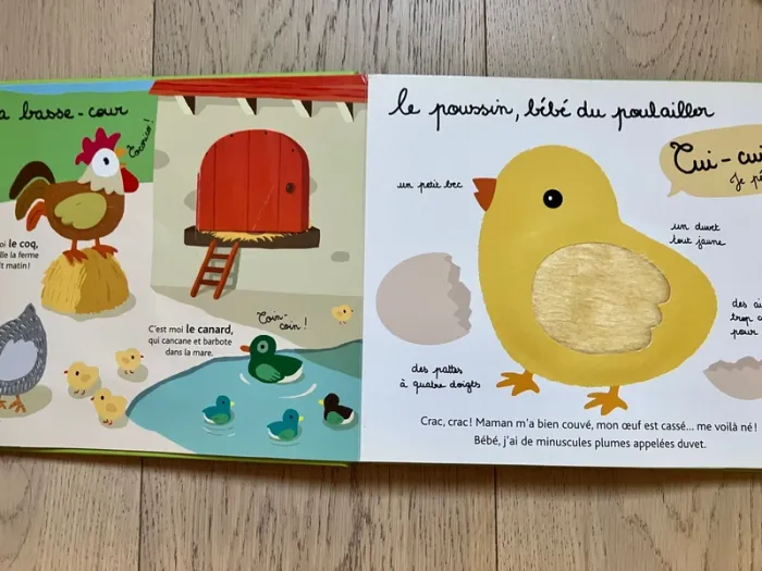 Lot de deux livre Ma ferme à toucher / ma ferme à toucher - photo numéro 7
