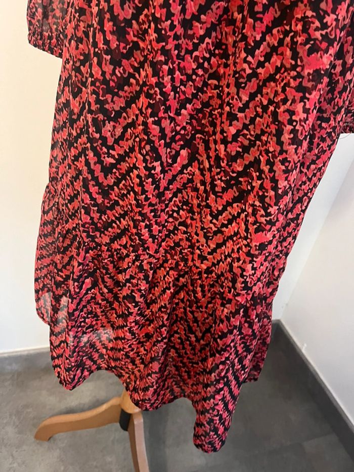Robe esmara rouge et noire - photo numéro 3