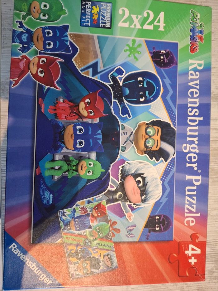 Puzzles pyjamsques 2x24 pieces