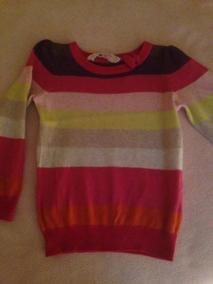 Pull fin fille H&M 3/4 ans (1€80) - photo numéro 2