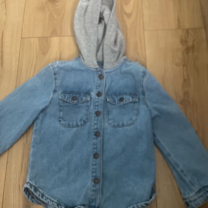 Veste capuche jean Kiabi