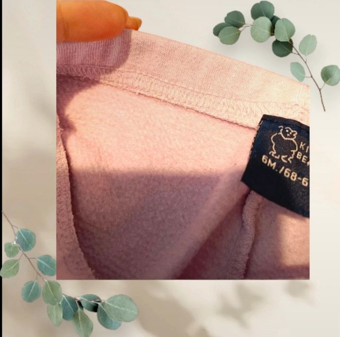 Ensemble Bébé 6 Mois (Haut + Bas) Chaud - King Bear Rose Pâle - photo numéro 5