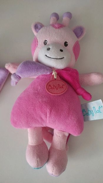 Doudou girafe Baby nat