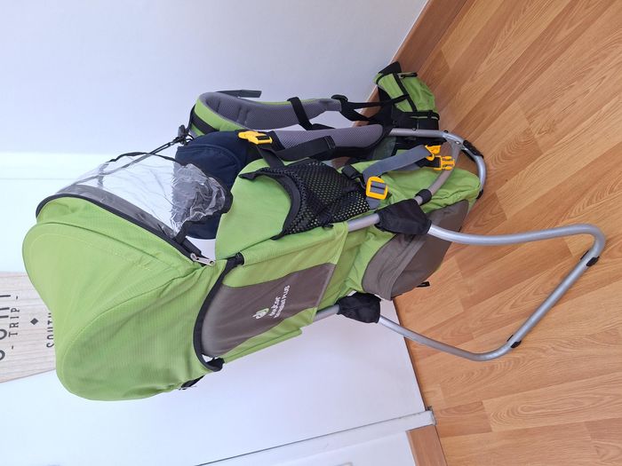 Porte bébé deuter kid confort 1 plus avec étriers repose-pieds - photo numéro 2