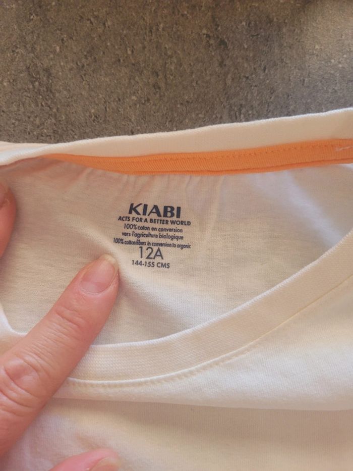 Tee-shirt kiabi 12 ans - photo numéro 4