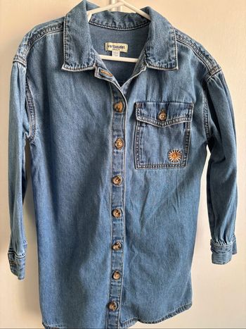 Robe en jean vertbaudet
