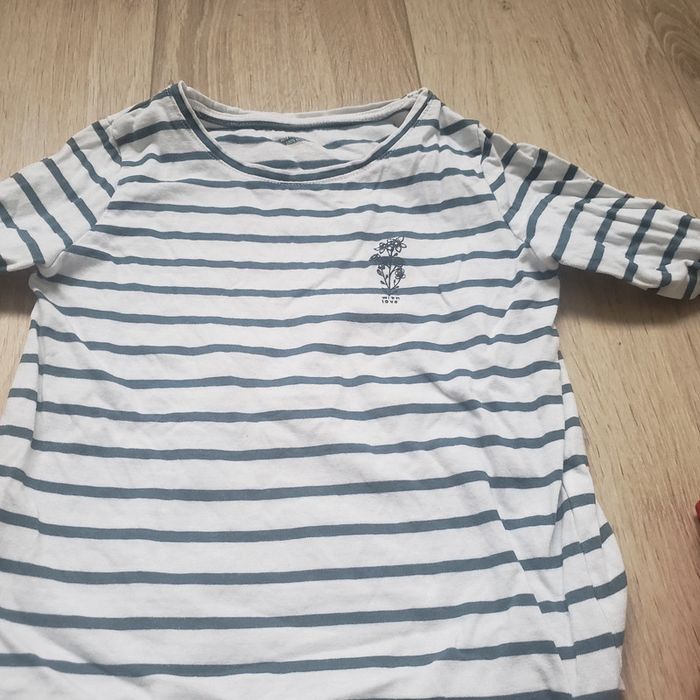 Lot 2 tee shirt manches longues 4 ans Kiabi - photo numéro 2