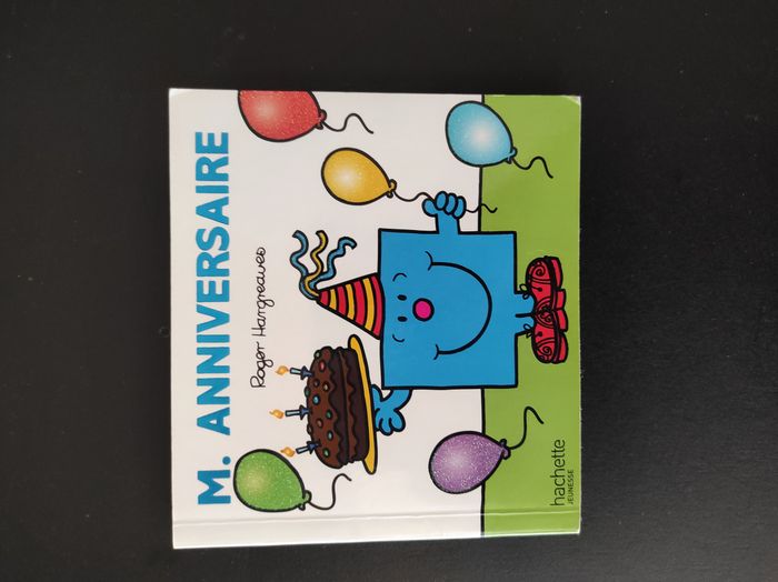 Livre Monsieur Anniversaire – Très bon état