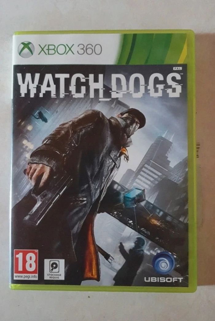 Jeux watch dog XBOX360