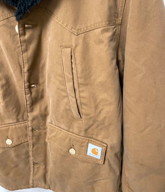 Carhartt WIP Newman Coat - Hamilton Brown - Taille M - photo numéro 16
