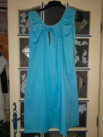 Jolie robe été turquoise neuve