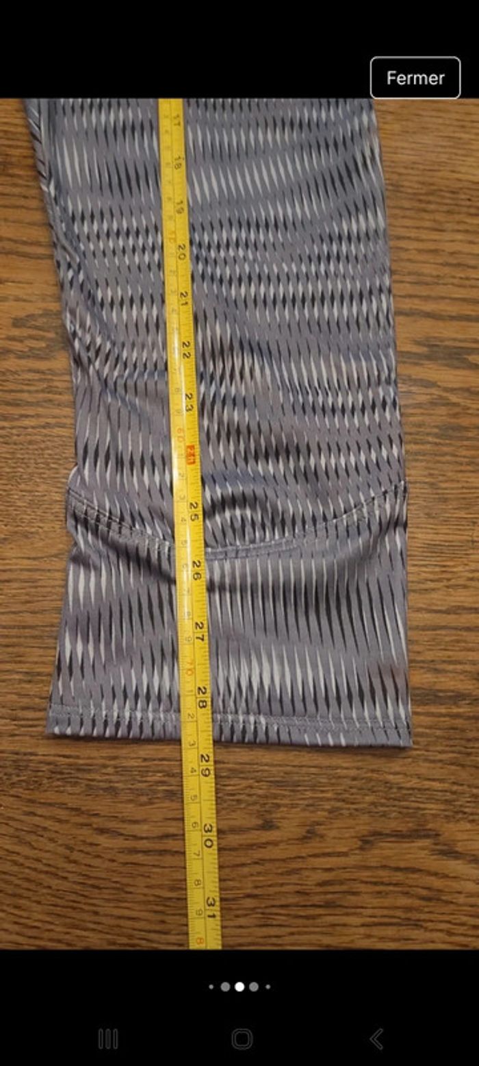 Legging Domyos Decathlon eu 42 gris/blanc - photo numéro 11