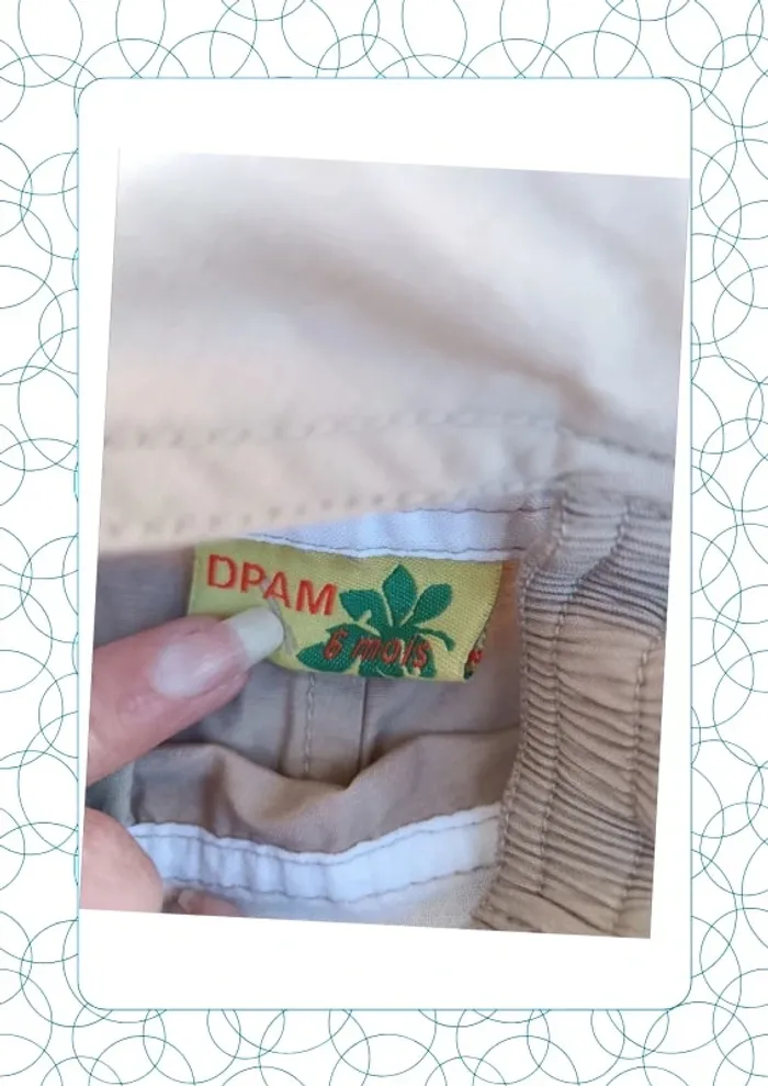 Salopette-short 6 mois Du pareil au même - photo numéro 2