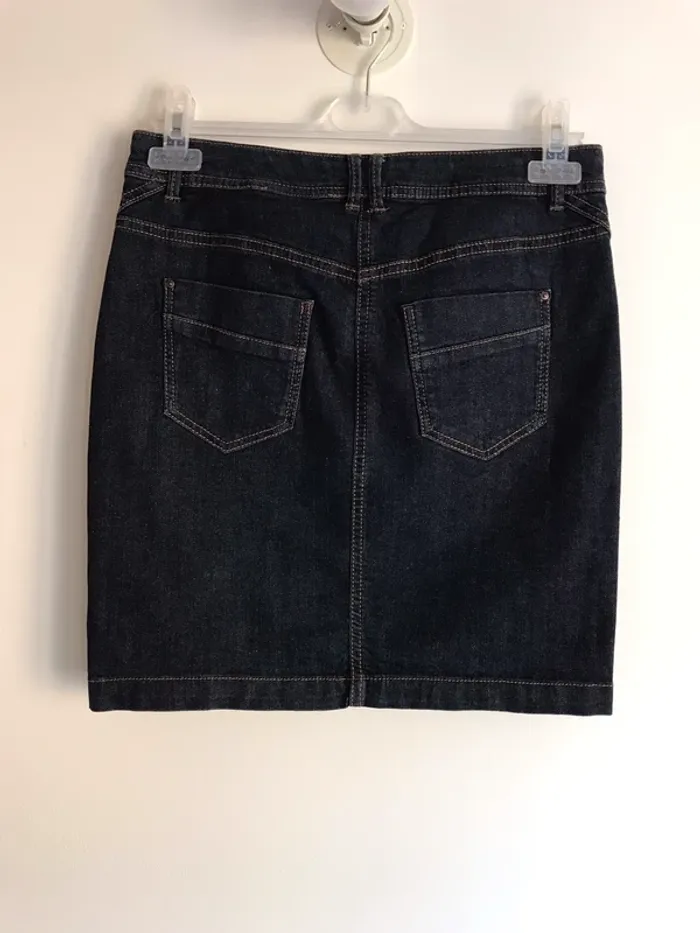 Jupe en jean Camaïeu taille 36 - photo numéro 2
