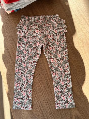 Lot de 2 leggings T.24m