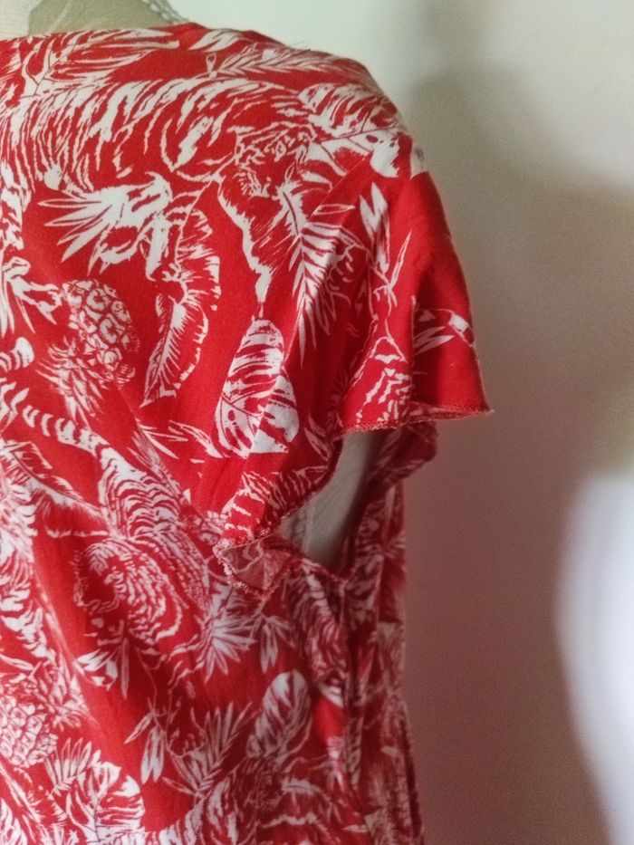 Robe à petites manches volantées - photo numéro 2