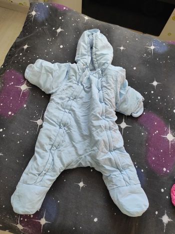 Combinaison bleu 6 mois