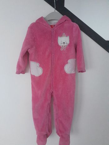 Sur pyjama fille taille 12 mois - Tissaia