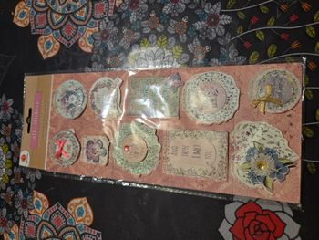 Planche de stickers 3d