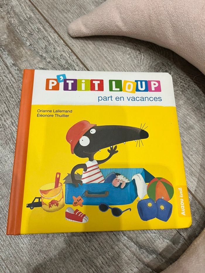 Livre «  p’tit loup part en vacances » - photo numéro 2