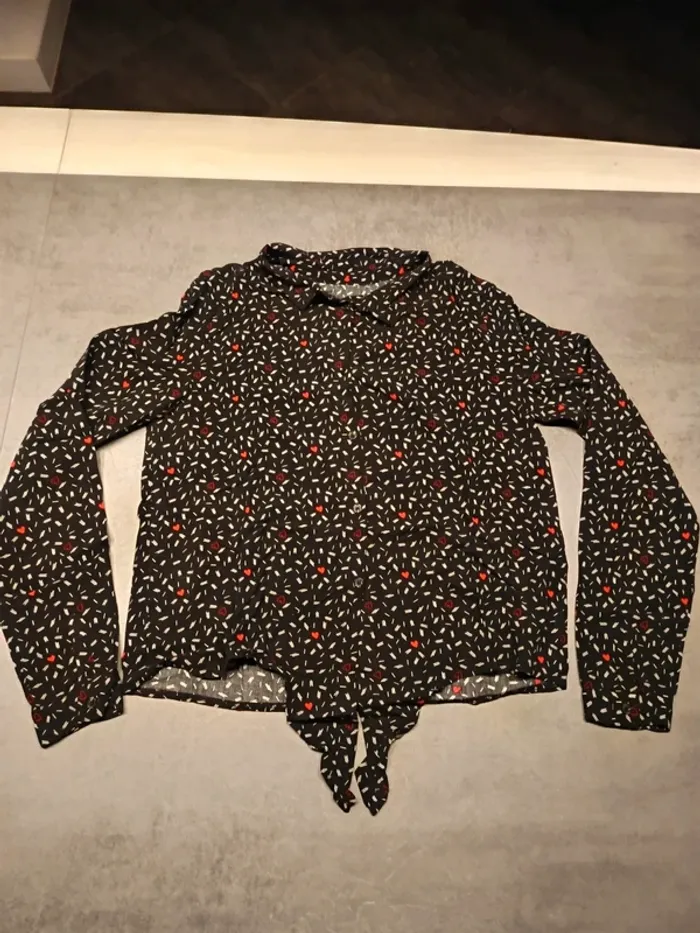 Vends chemisier manches longues Kiabi taille S.