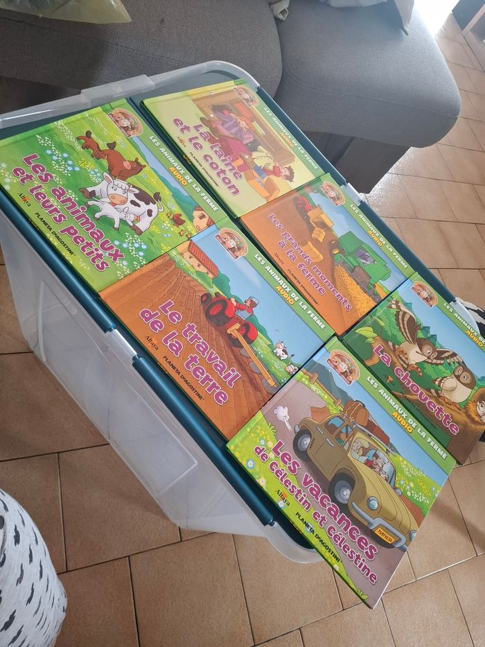 Lot livres les animaux de la ferme - photo numéro 5