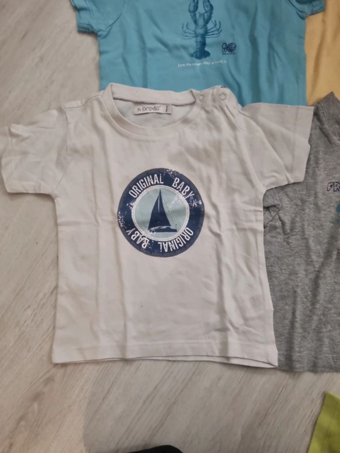 Lot 6 tee-shirts MC - photo numéro 3