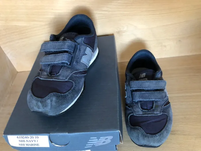 New balance taille 23 1/2 bleu marine - photo numéro 3