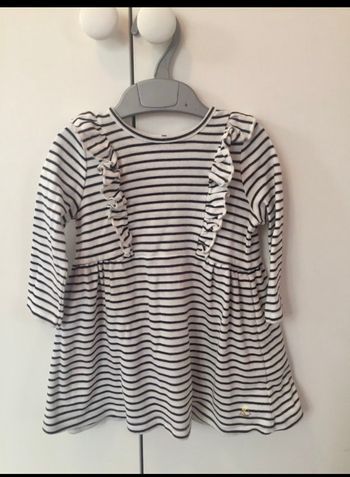 Robe petit bateau 12 mois mise une fois