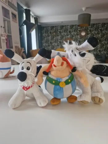 Lot 3 peluches