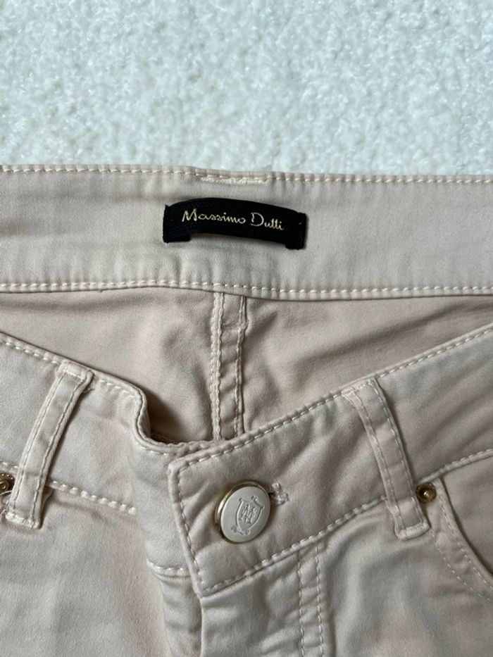Pantalon beige Massimo dutti T36 - photo numéro 2