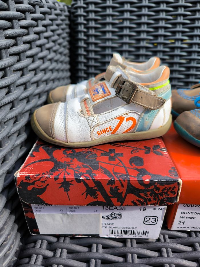 Lot chaussures garçon kickers catimini - photo numéro 6