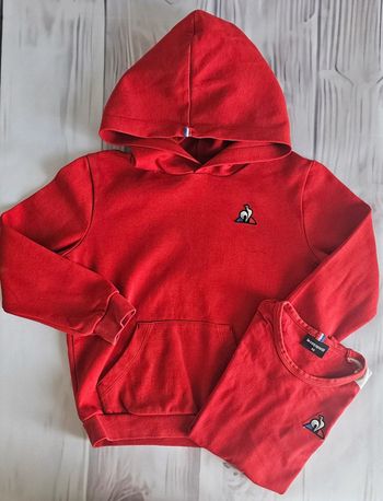 Sweat + tee-shirt 8 ans