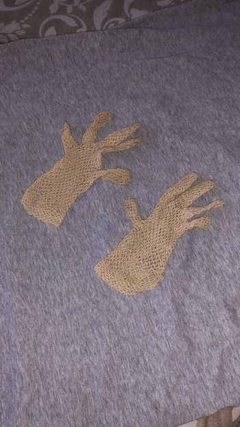 Gants gilet beige