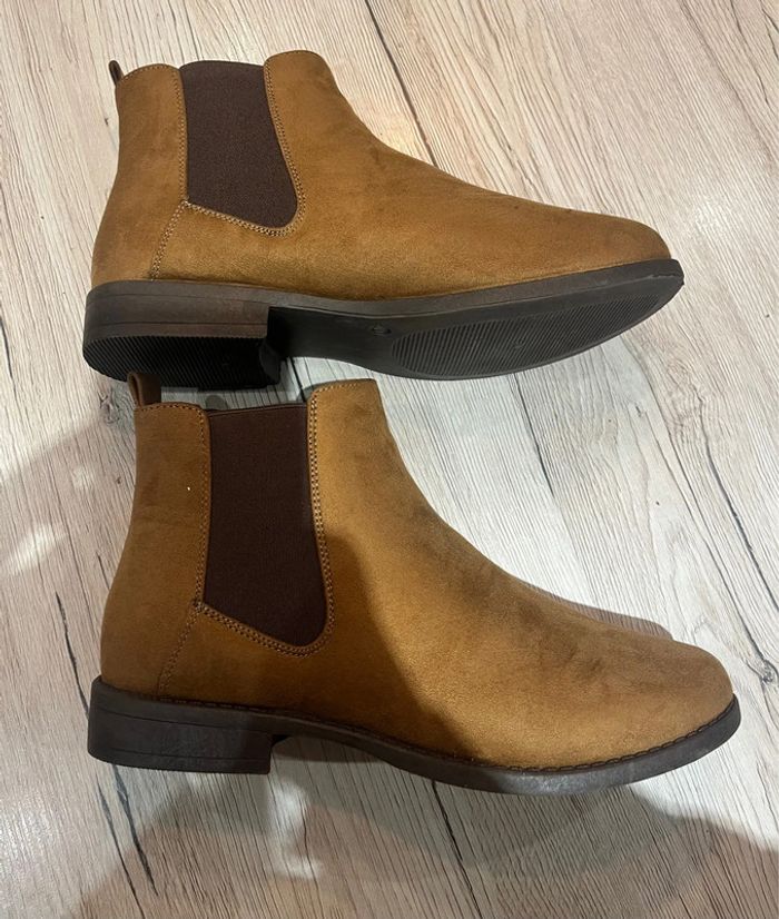 Chaussures Bottines neuf taille 40 marron TEX - photo numéro 5