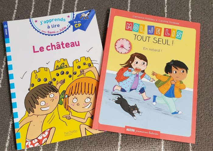 Lot de 2 livres 'premières lectures'