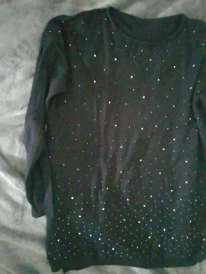 Pull femme avec brillant - photo numéro 3