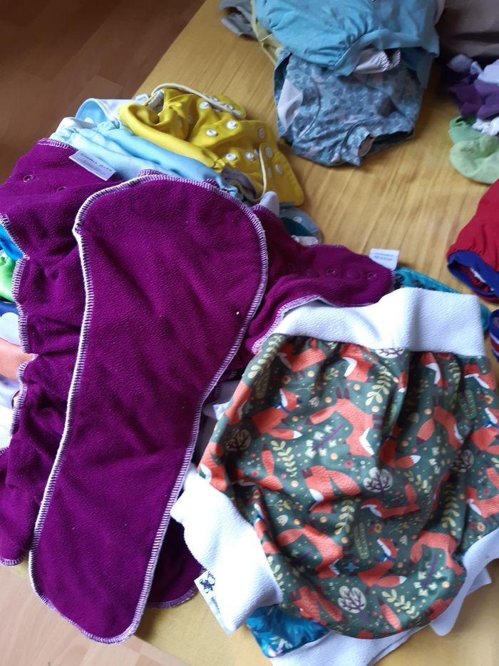 Gros lot  + 40 couches lavables  et inserts - photo numéro 6