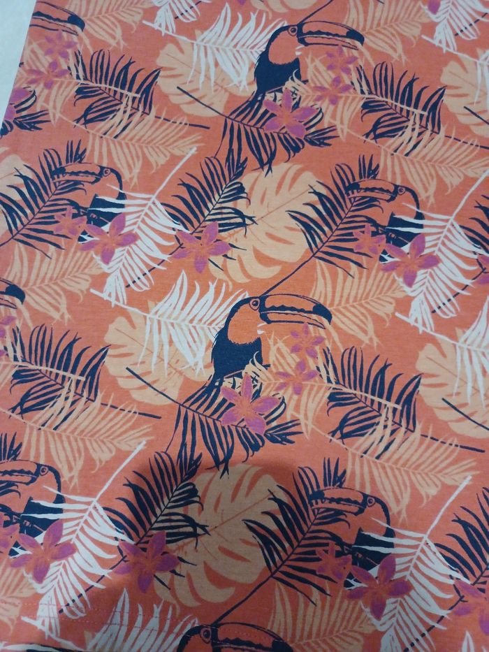 Robe corail  tropical - photo numéro 3