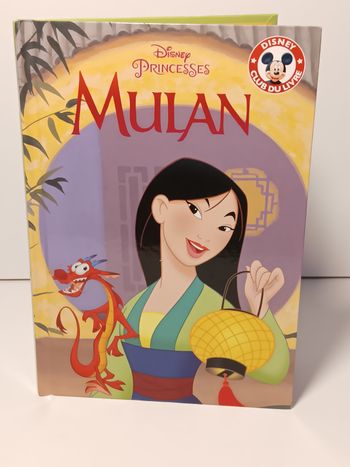Livre Disney club du livre Mulan
