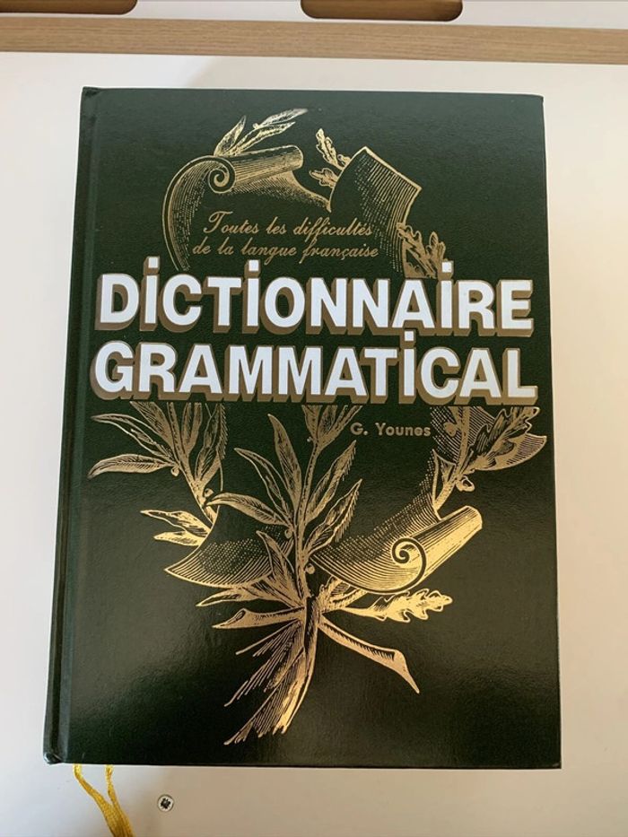Dictionnaire grammaticale G. Younes Marabout 1985 - Vintage