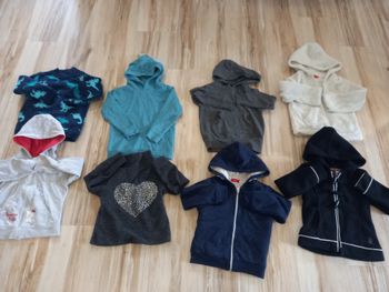 Lot vestes + pull 4 ans