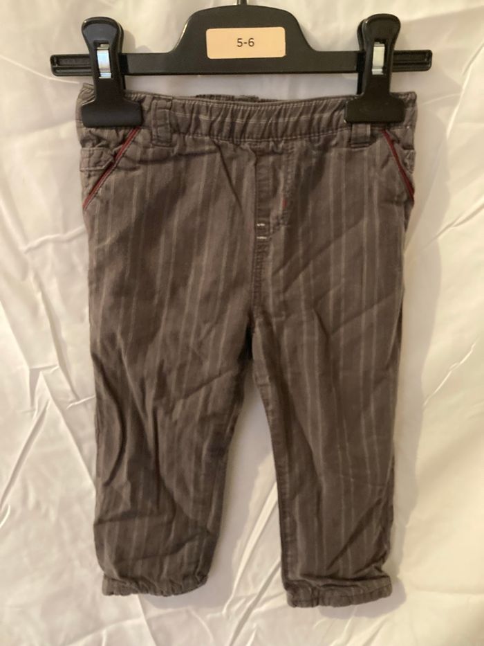 Pantalon Obaïbi 18 mois gris