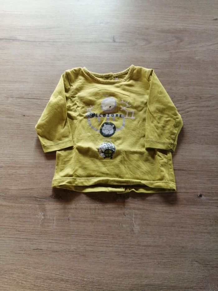 Tee shirt manche longue 3 mois
