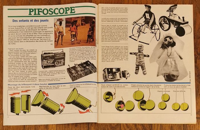 Ancien magazine pif avec goldorak 1979 vintage - photo numéro 4