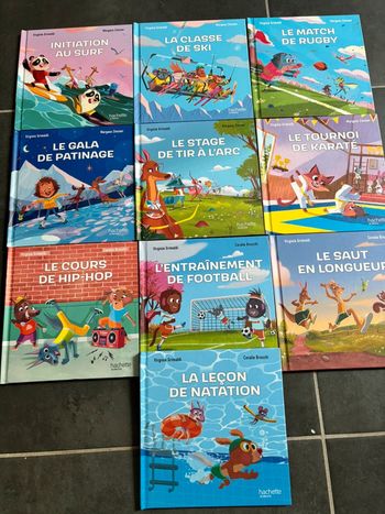 Lot de livres - esprit sportif