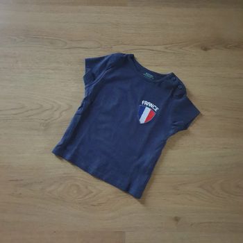 💚 Tee-shirt mc foot 12 mois kiabi #emyfleury_12moisgarçon